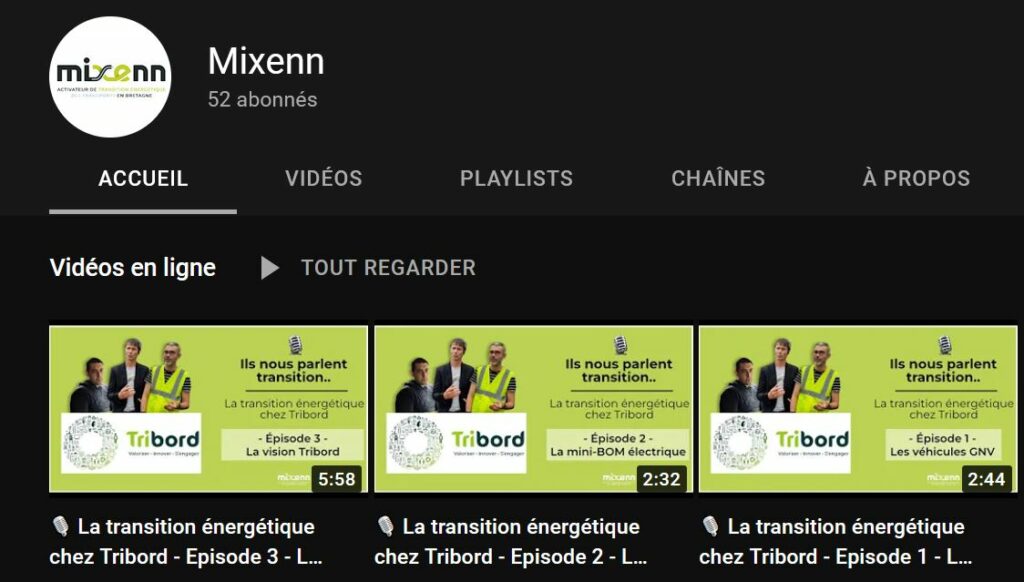 Reportage Mixenn : la transition élergétique de Tribord