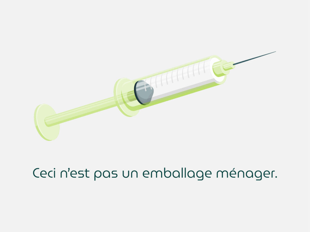 Ceci n'est pas un emballage ménager.