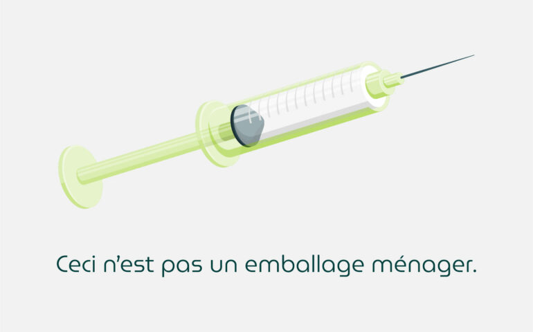Ceci n'est pas un emballage ménager.
