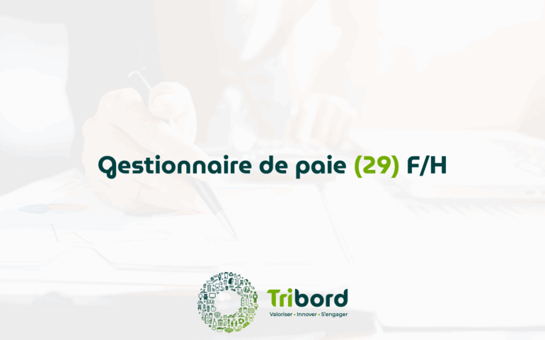 Image pour le recrutement du gestionnaire de paie à Tribord à Brest, dans le Finistère