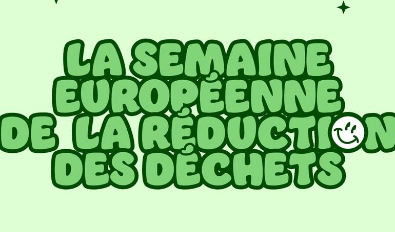 Illustration de la Semaine Européenne de la Réduction des Déchets qui a lieu du 22 au 30 novembre 2025