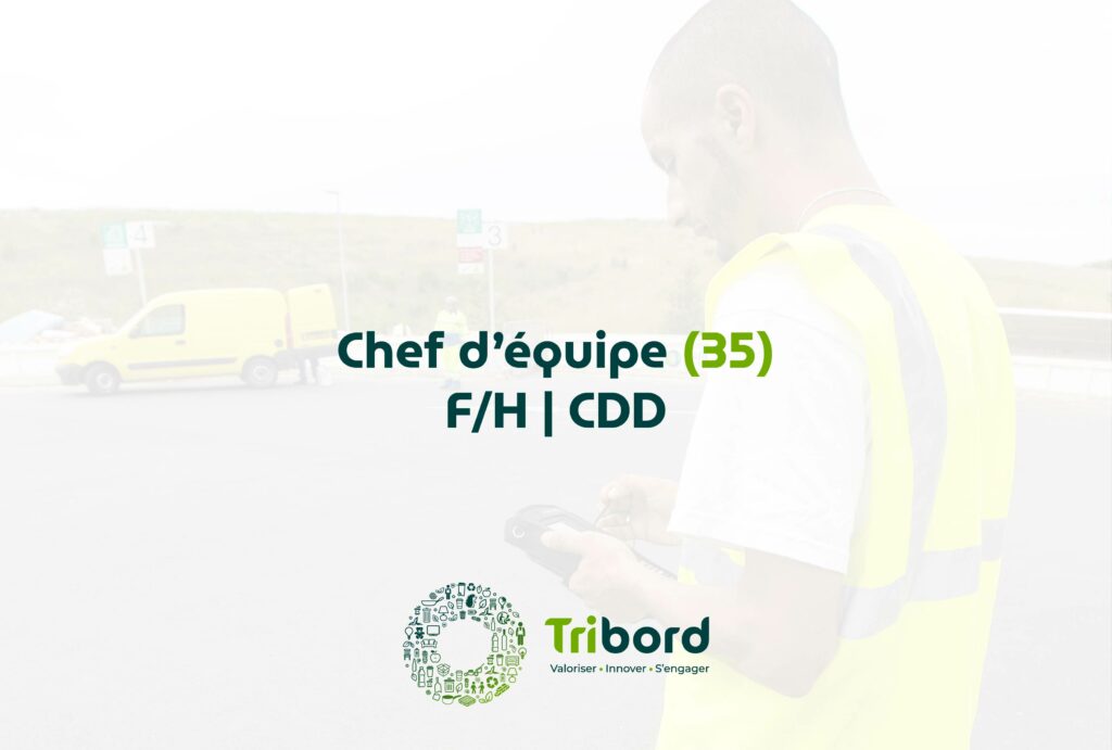 Tribord recrute un Chef d'équipe F/H en CDD - 35