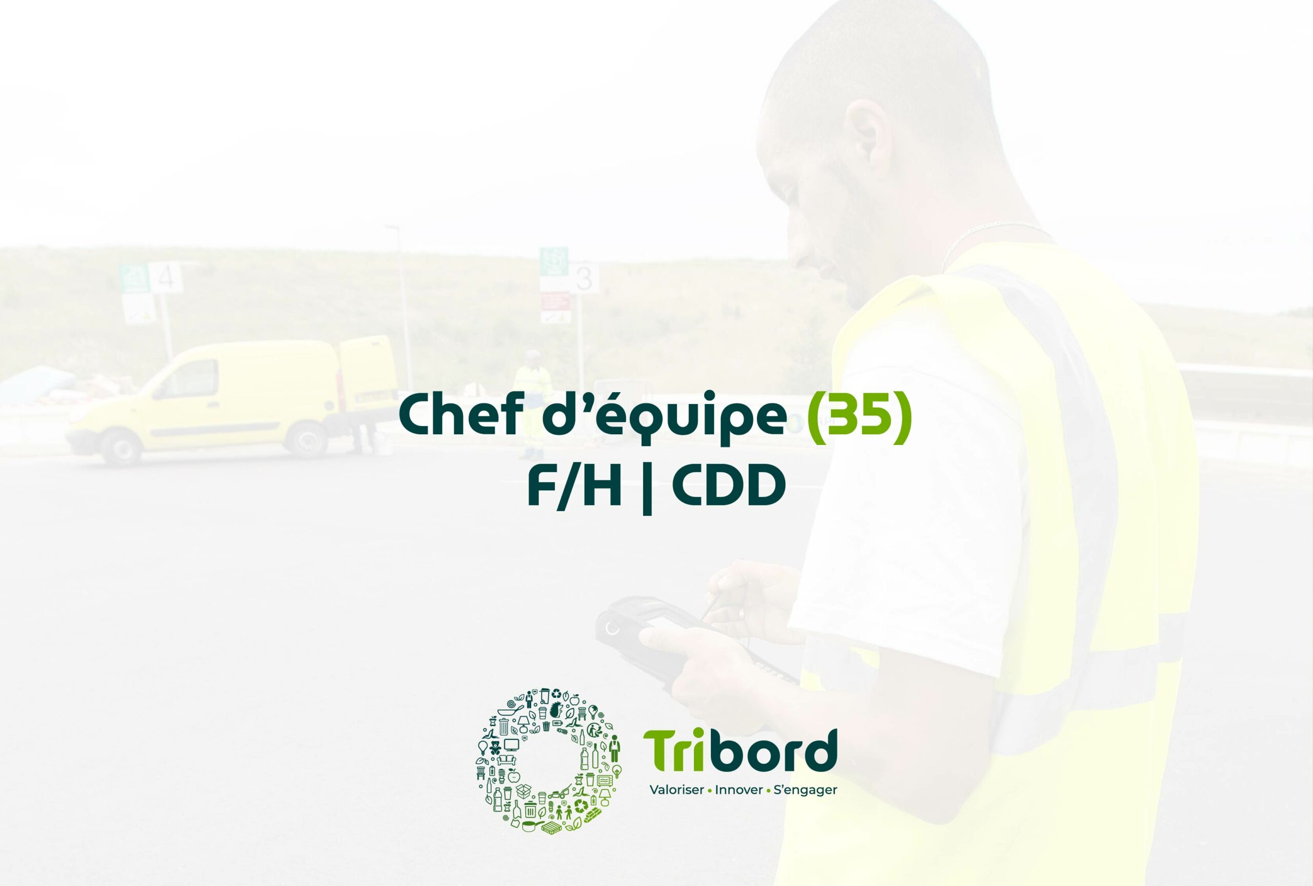 Tribord recrute un Chef d'équipe F/H en CDD - 35