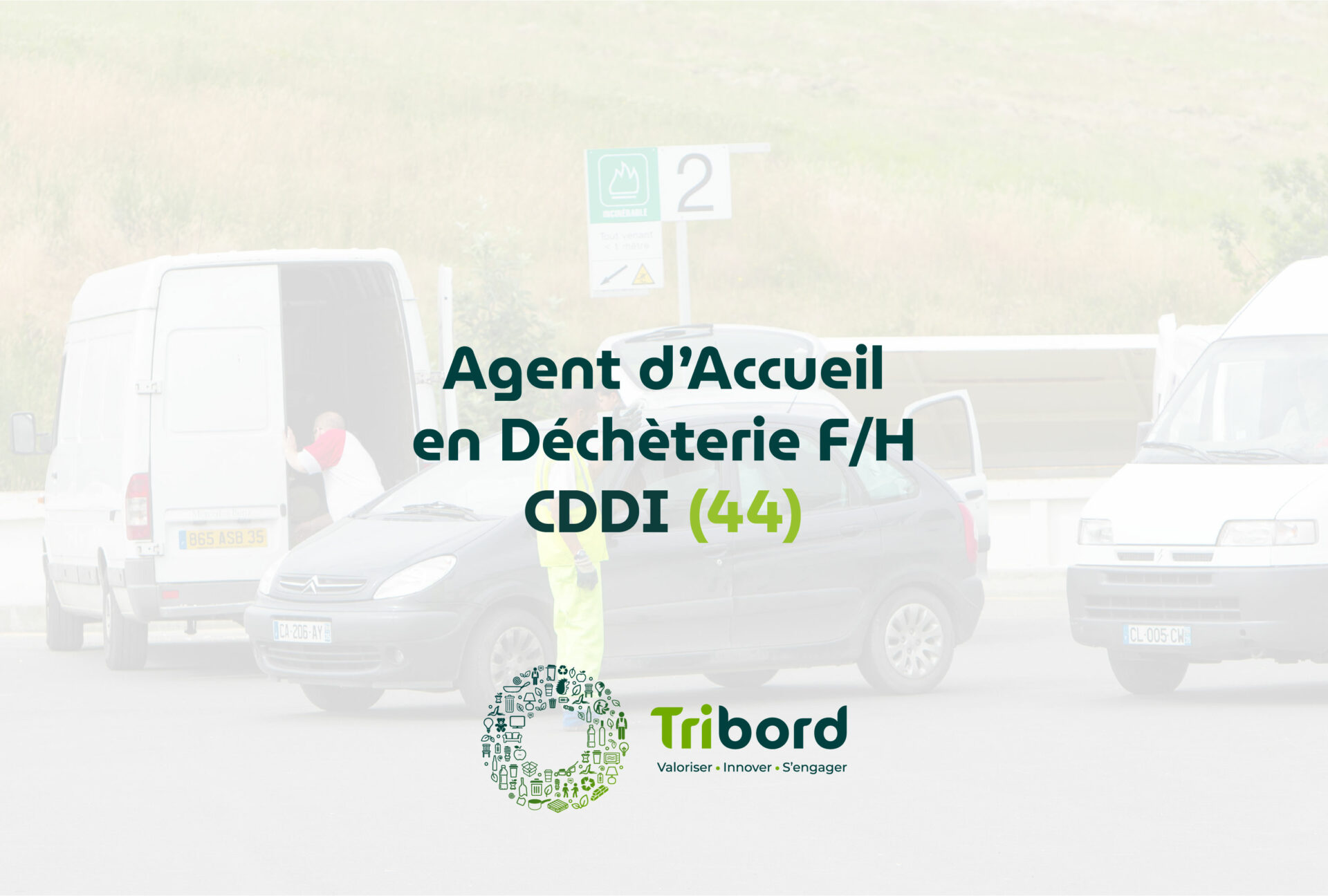 Offre d'emploi Agent d'accueil 44 Tribord