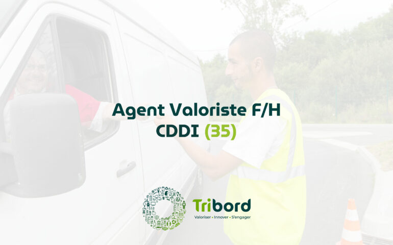 Offre d'emploi Agent Valoriste F/H 35 en CDD Insertion